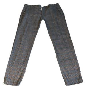 Zara Men’s design patterned dressy slim fit pants